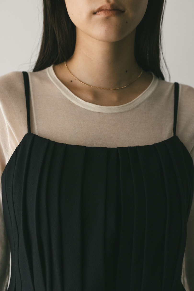 タッキングペプラムキャミ 詳細画像 BLK 6