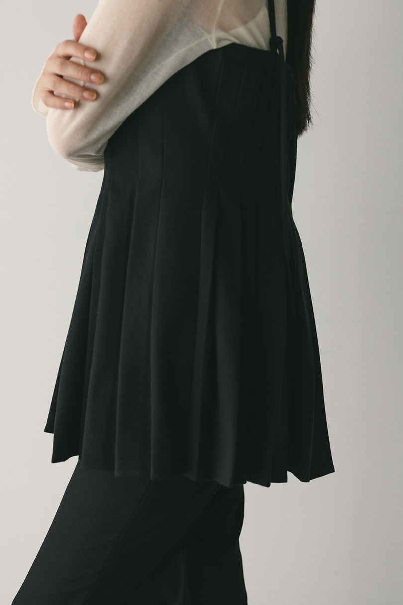 タッキングペプラムキャミ 詳細画像 BLK 8