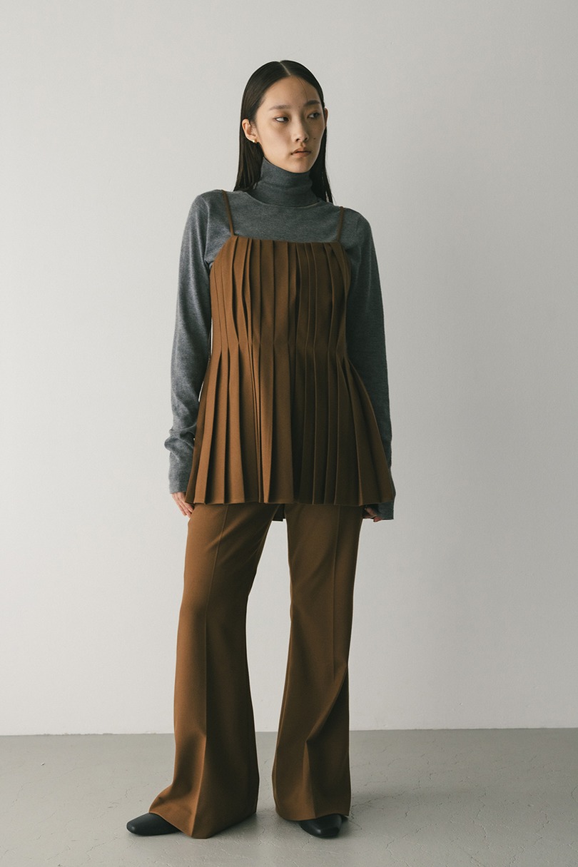 タッキングペプラムキャミ 詳細画像 BRN 2