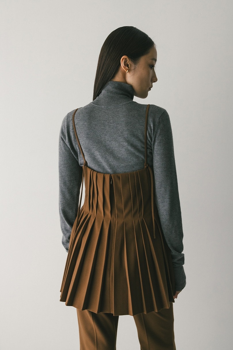 タッキングペプラムキャミ 詳細画像 BRN 6