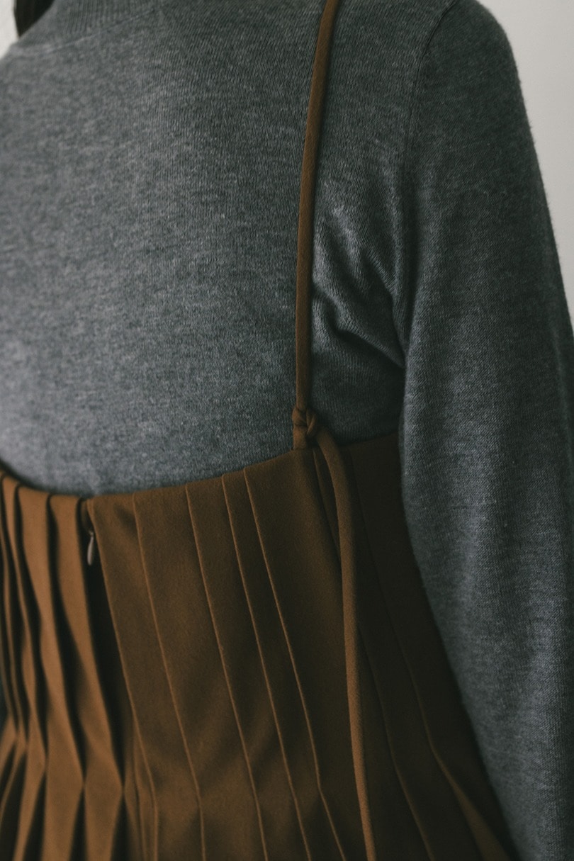 タッキングペプラムキャミ 詳細画像 BRN 8