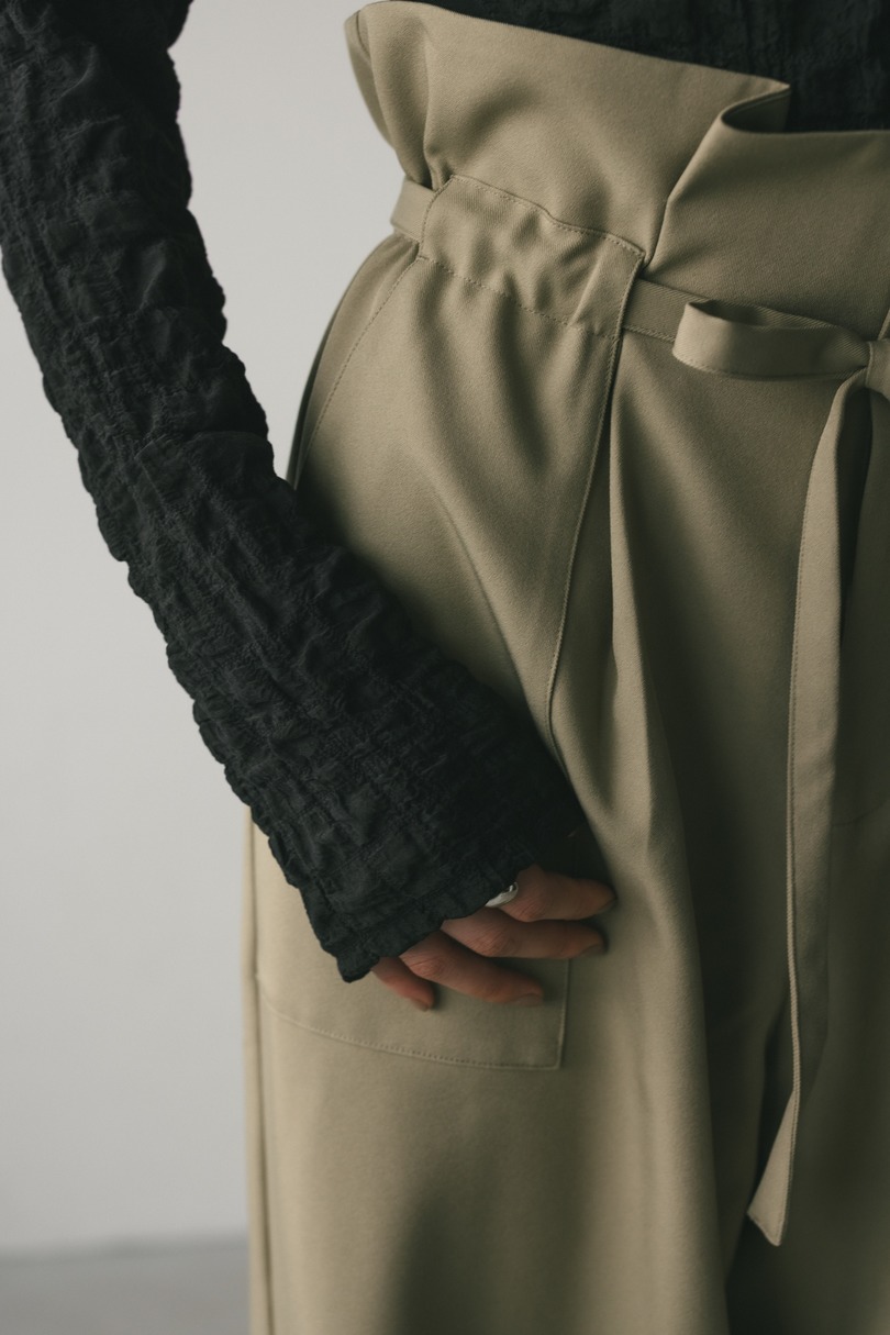 シャーリングコルセットトップ 詳細画像 BLK 5