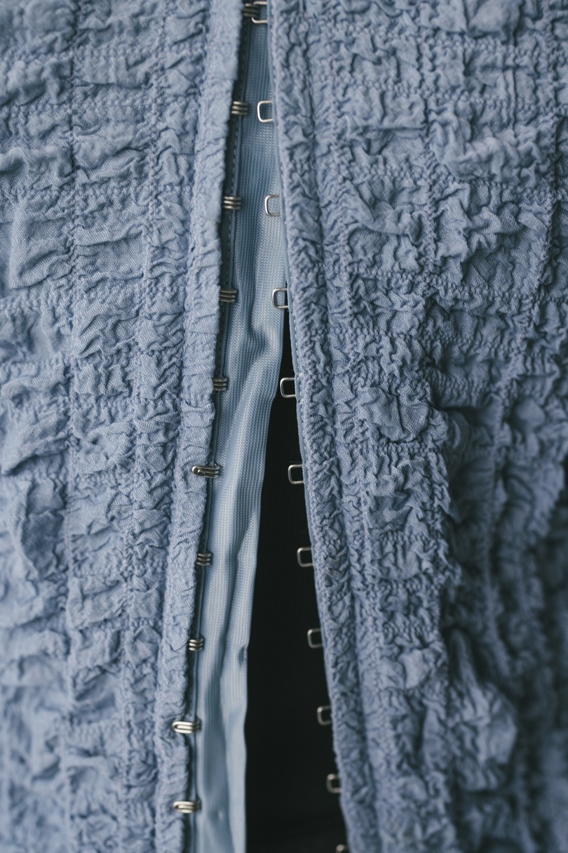 シャーリングコルセットトップ 詳細画像 BLU 10