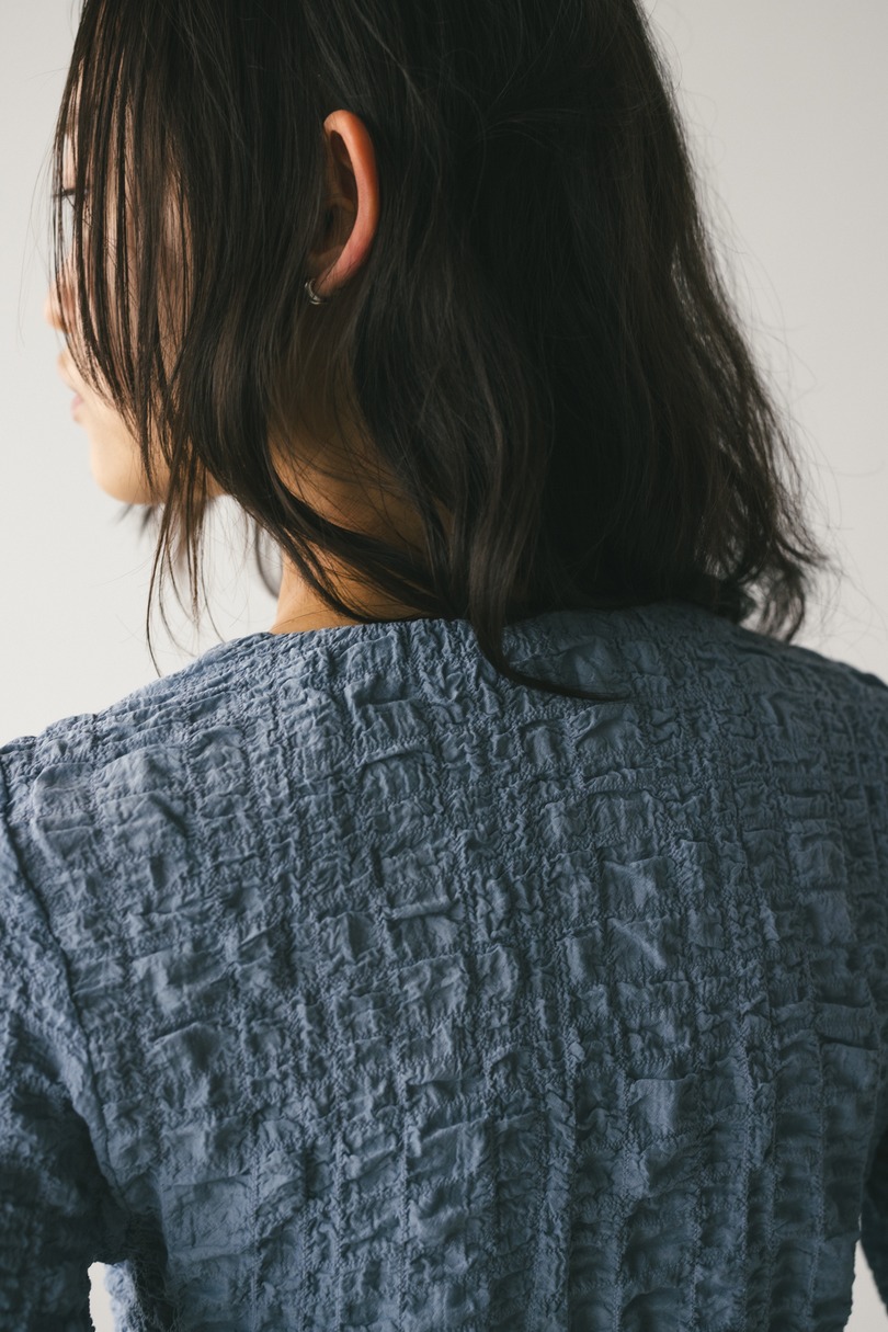 シャーリングコルセットトップ 詳細画像 BLU 8