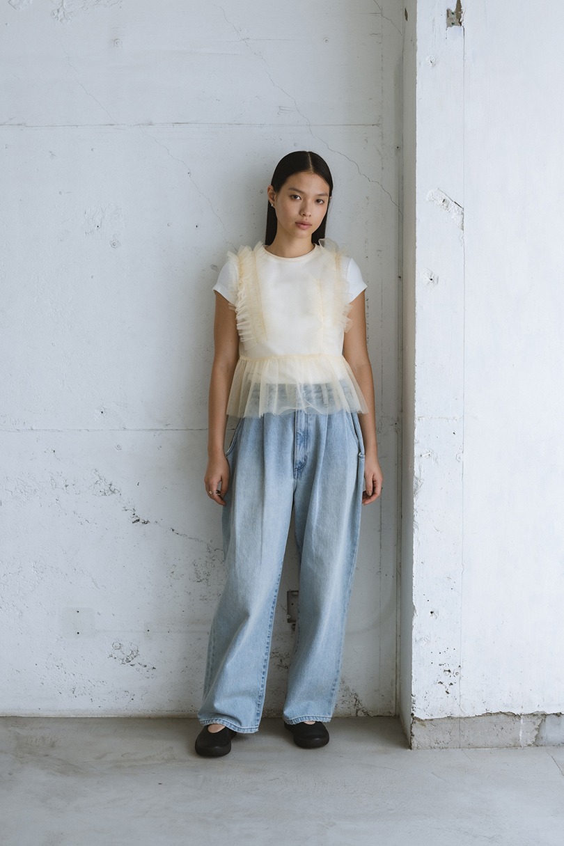 チュールフリルベスト 詳細画像 IVOY 2