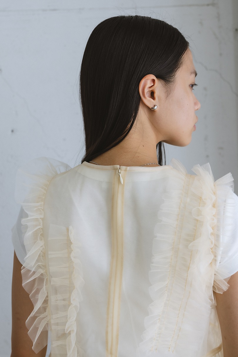 チュールフリルベスト 詳細画像 IVOY 6