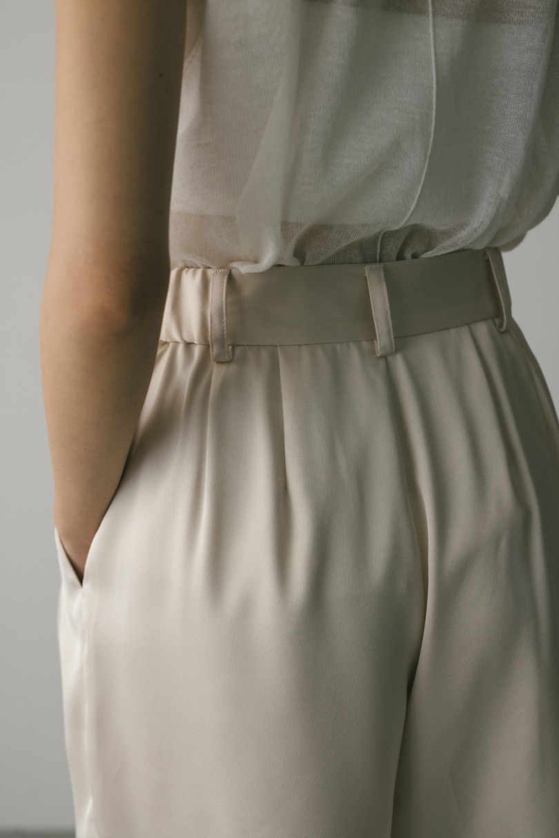 サテンハーフパンツ 詳細画像 IVOY 10