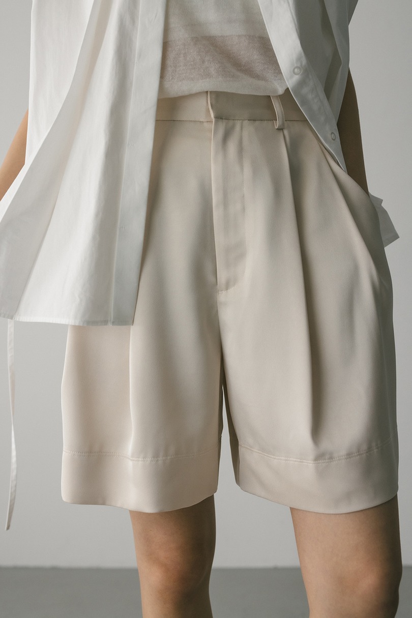 サテンハーフパンツ 詳細画像 IVOY 5