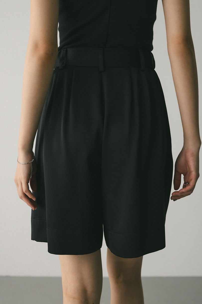 サテンハーフパンツ 詳細画像 BLK 5