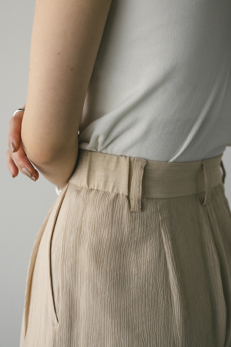 ワッシャーツータックパンツ 詳細画像 BEG 9