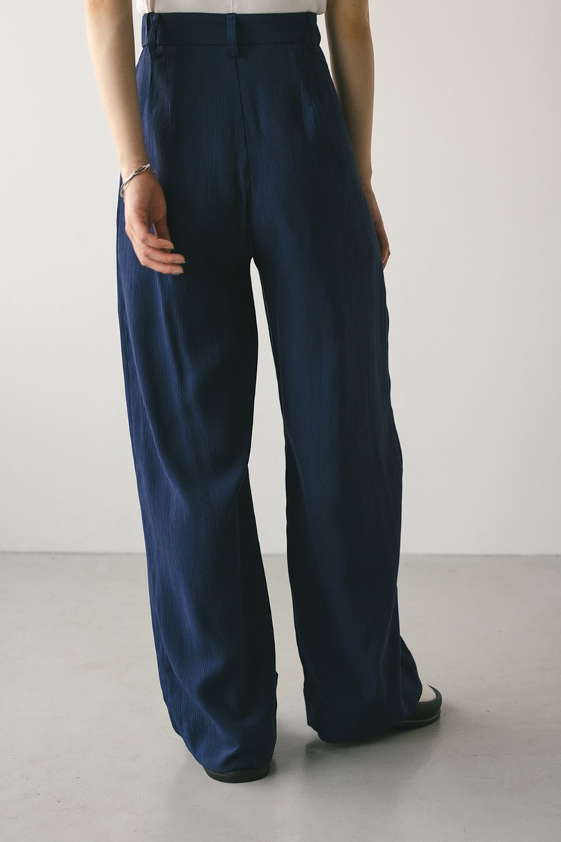 ワッシャーツータックパンツ 詳細画像 NVY 6