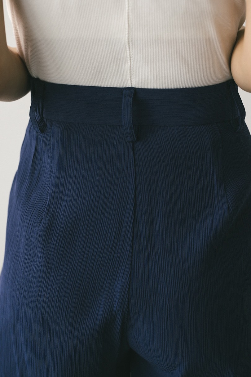 ワッシャーツータックパンツ 詳細画像 NVY 9