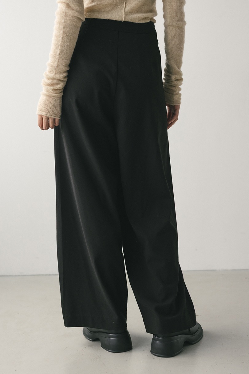 ウエストデザインサイドラップパンツ 詳細画像 BLK 8