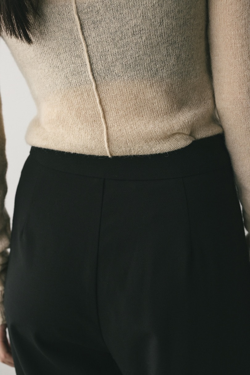 ウエストデザインサイドラップパンツ 詳細画像 BLK 9