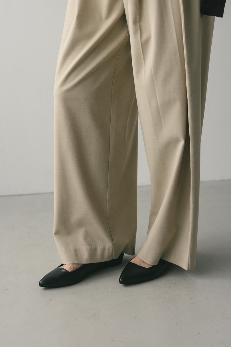 ウエストデザインサイドラップパンツ 詳細画像 L/BEG 5