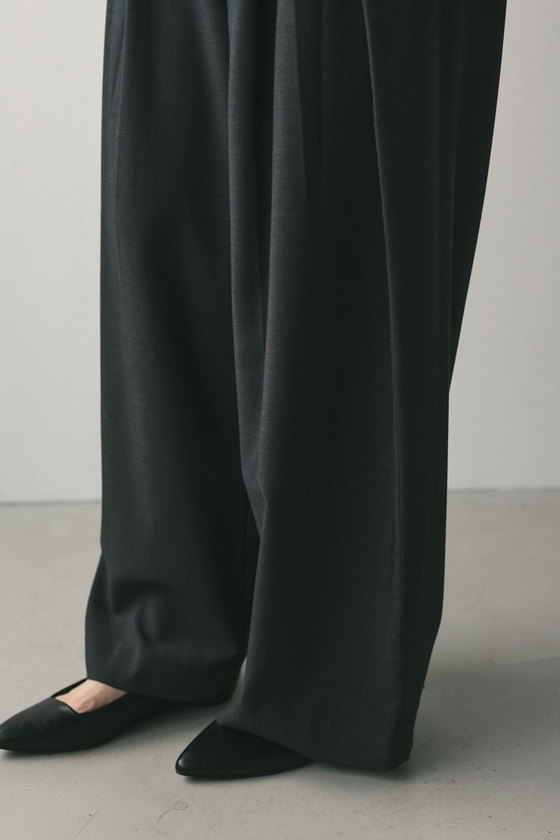 ウエストデザインサイドラップパンツ 詳細画像 GRY 6