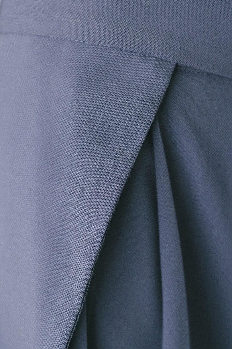 ウエストデザインサイドラップパンツ 詳細画像 SAX 10