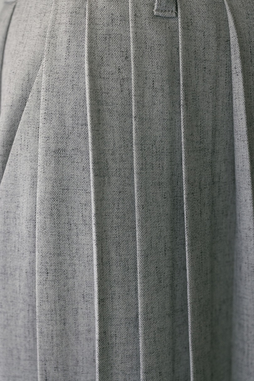 メランジタックワイドパンツ 詳細画像 L/GRY 10