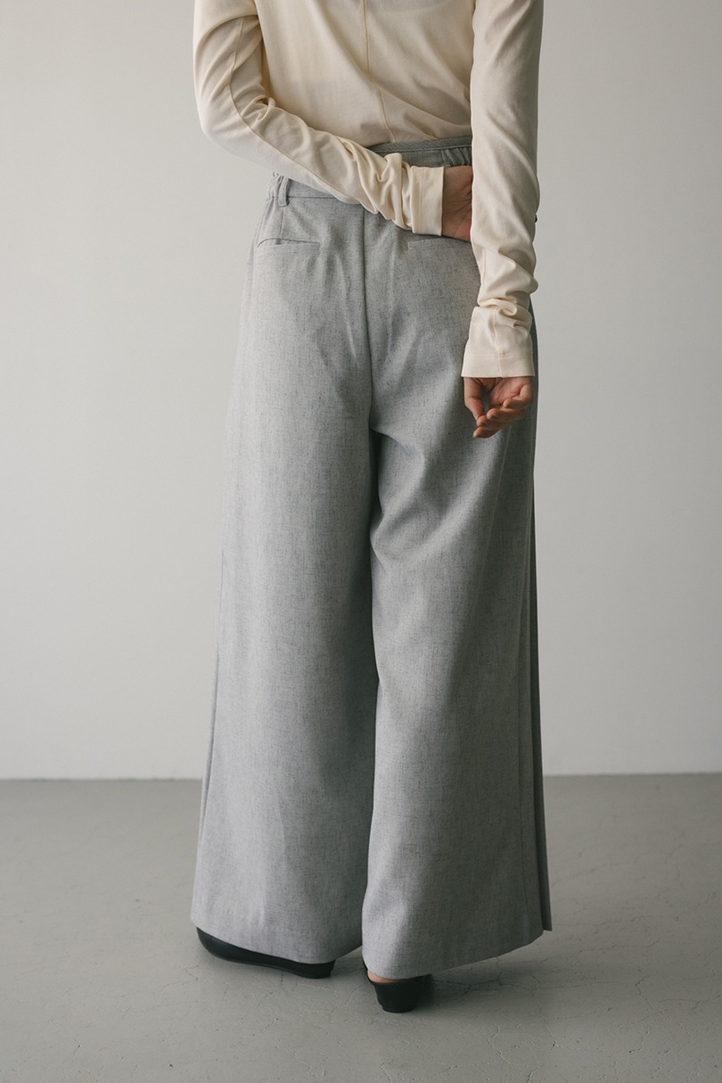 メランジタックワイドパンツ 詳細画像 L/GRY 6