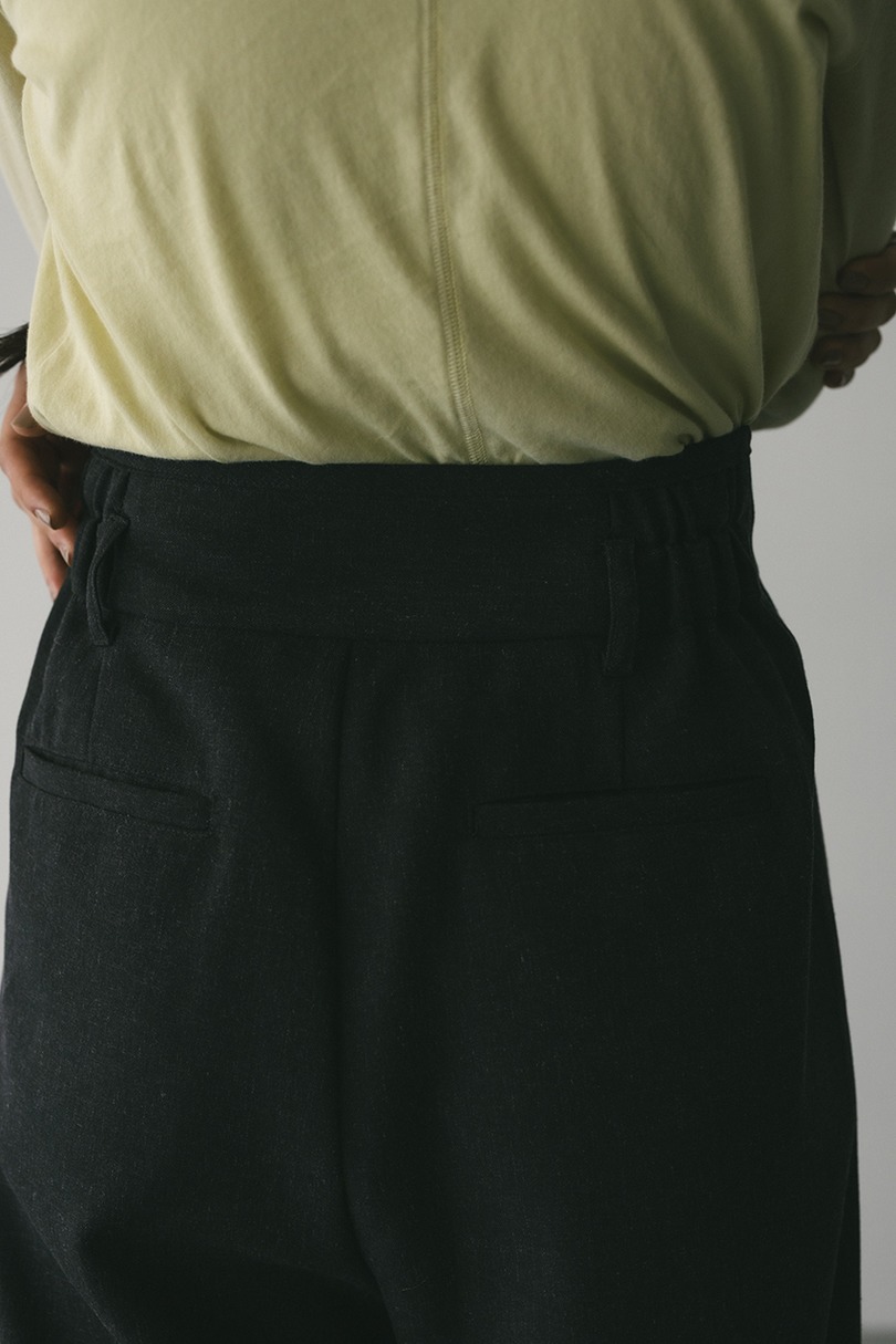 メランジタックワイドパンツ 詳細画像 C.GRY 7