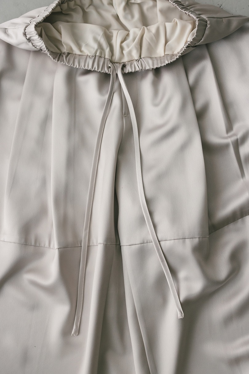 サテンワイドフォルムパンツ 詳細画像 IVOY 11