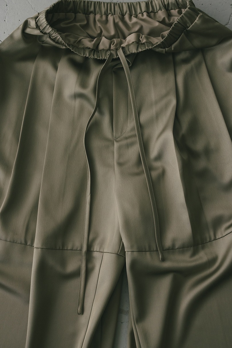 サテンワイドフォルムパンツ 詳細画像 KHA 11