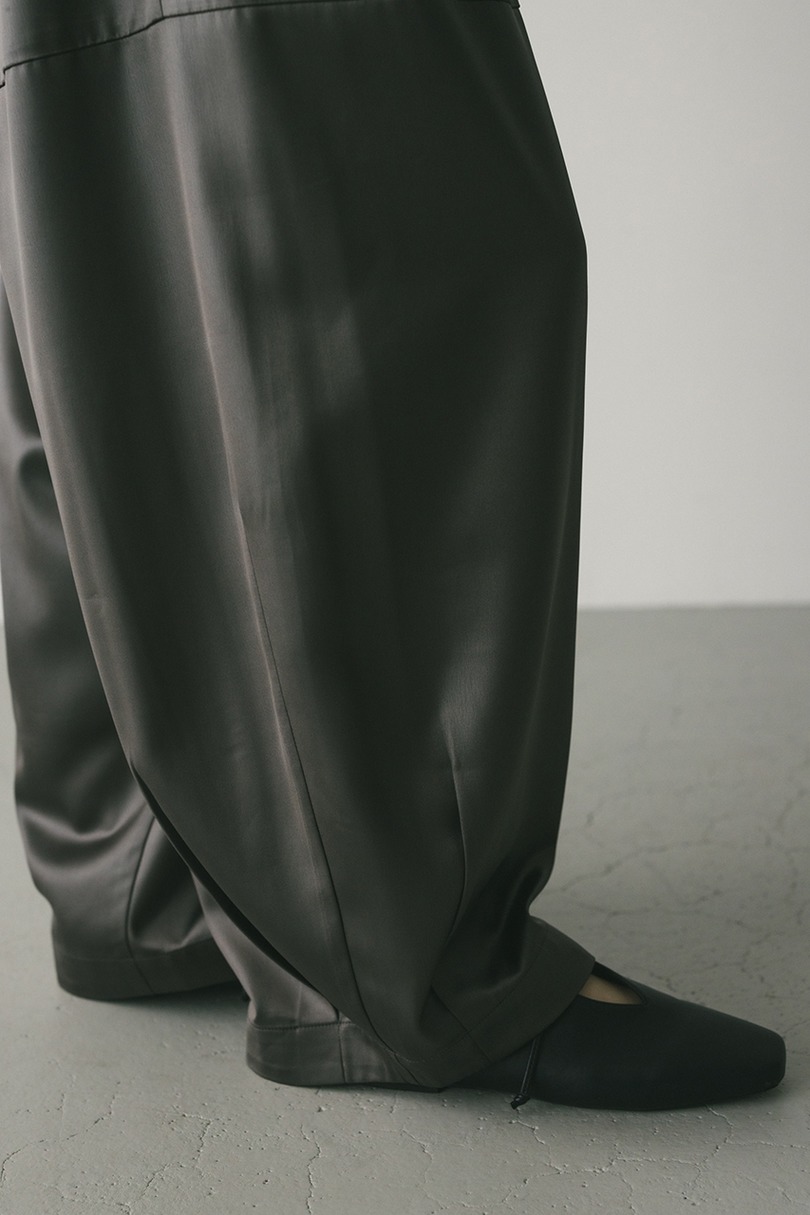 サテンワイドフォルムパンツ 詳細画像 C.GRY 10
