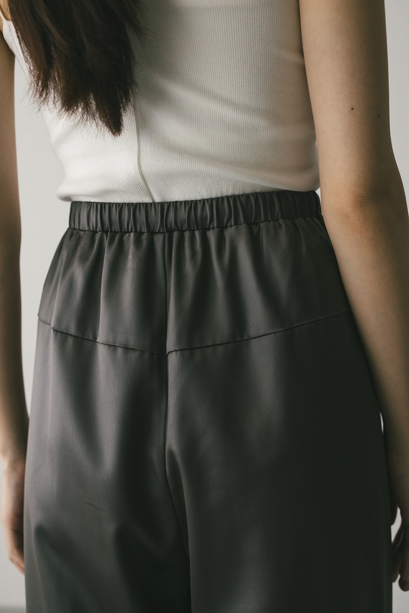 サテンワイドフォルムパンツ 詳細画像 C.GRY 12