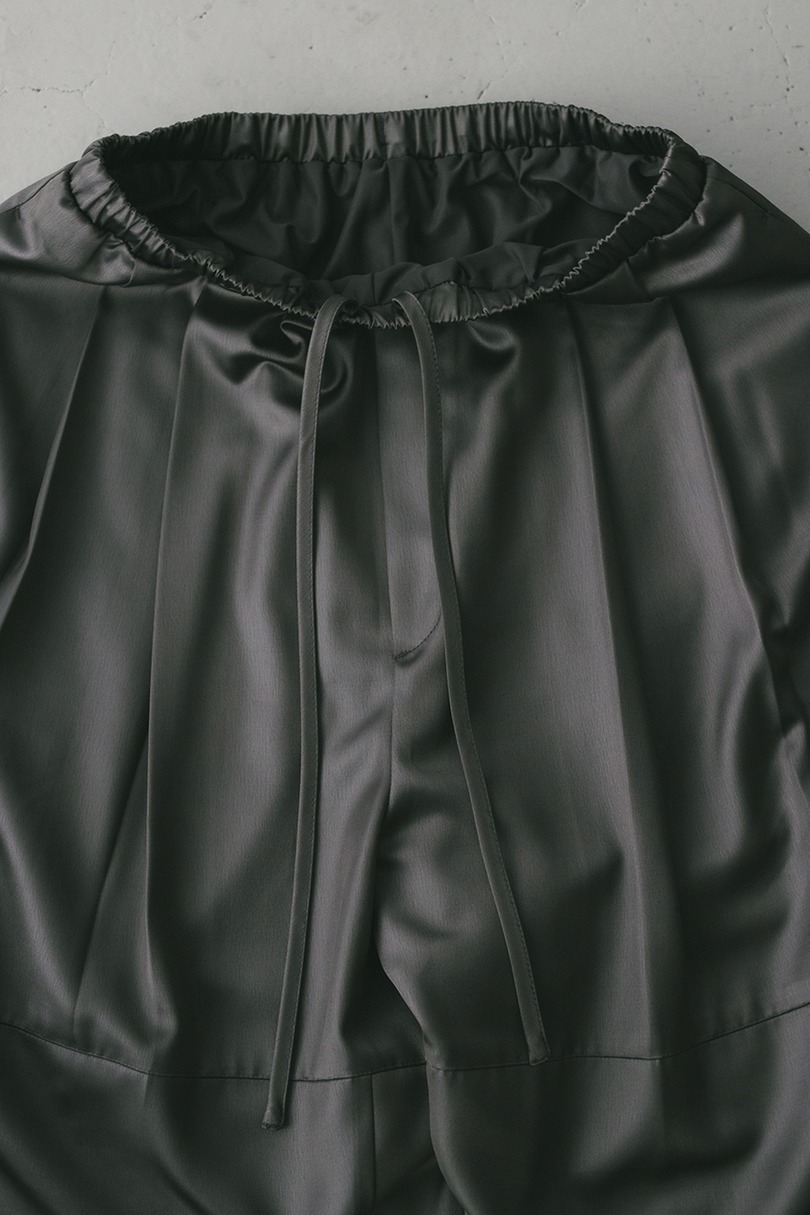 サテンワイドフォルムパンツ 詳細画像 C.GRY 14