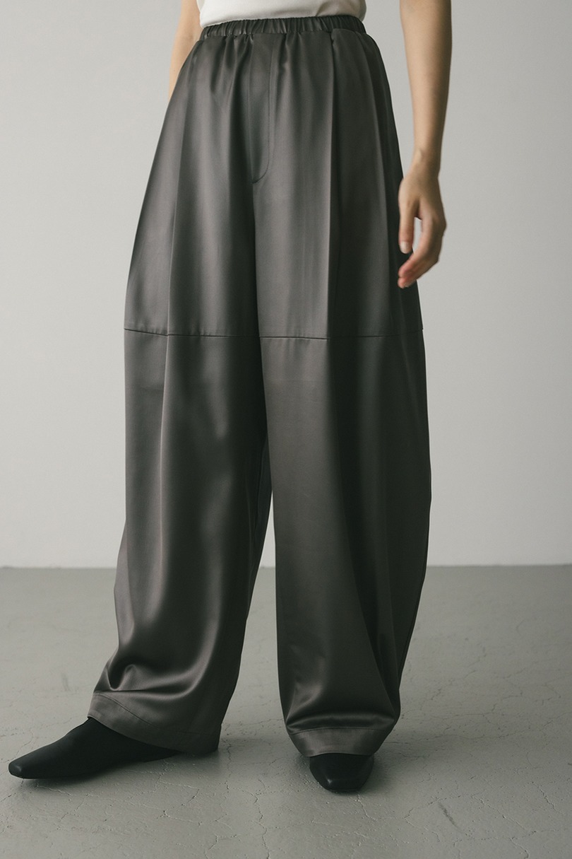 サテンワイドフォルムパンツ 詳細画像 C.GRY 5