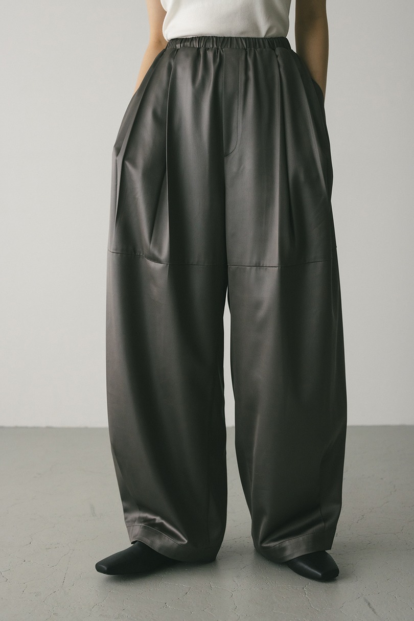 サテンワイドフォルムパンツ 詳細画像 C.GRY 6