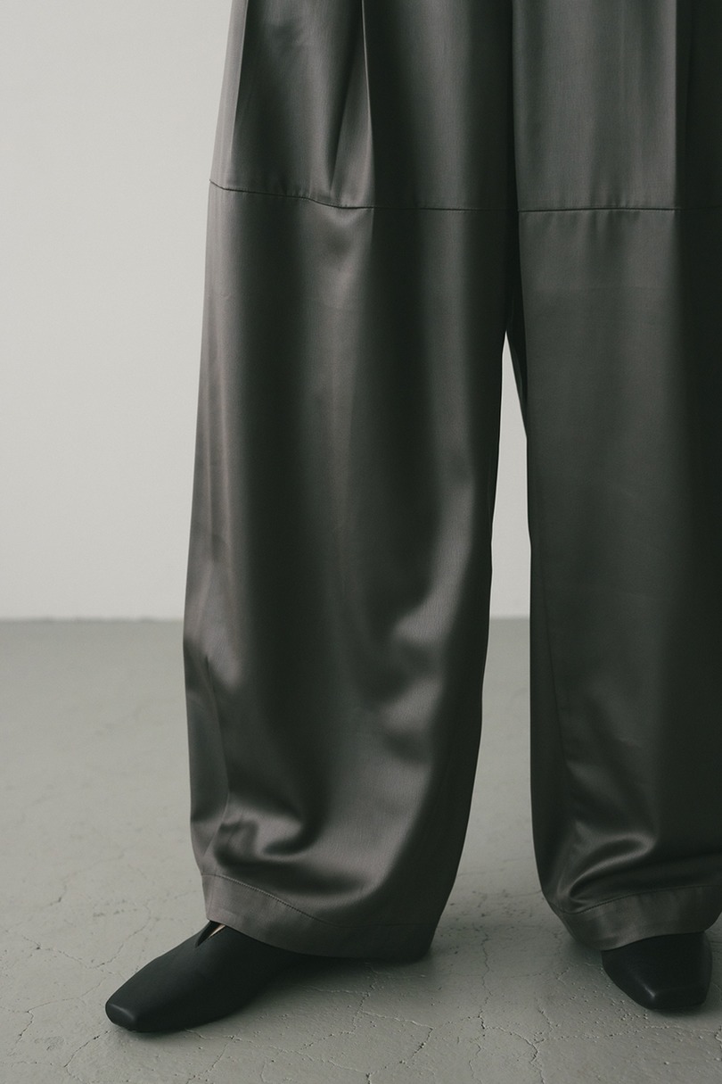 サテンワイドフォルムパンツ 詳細画像 C.GRY 9