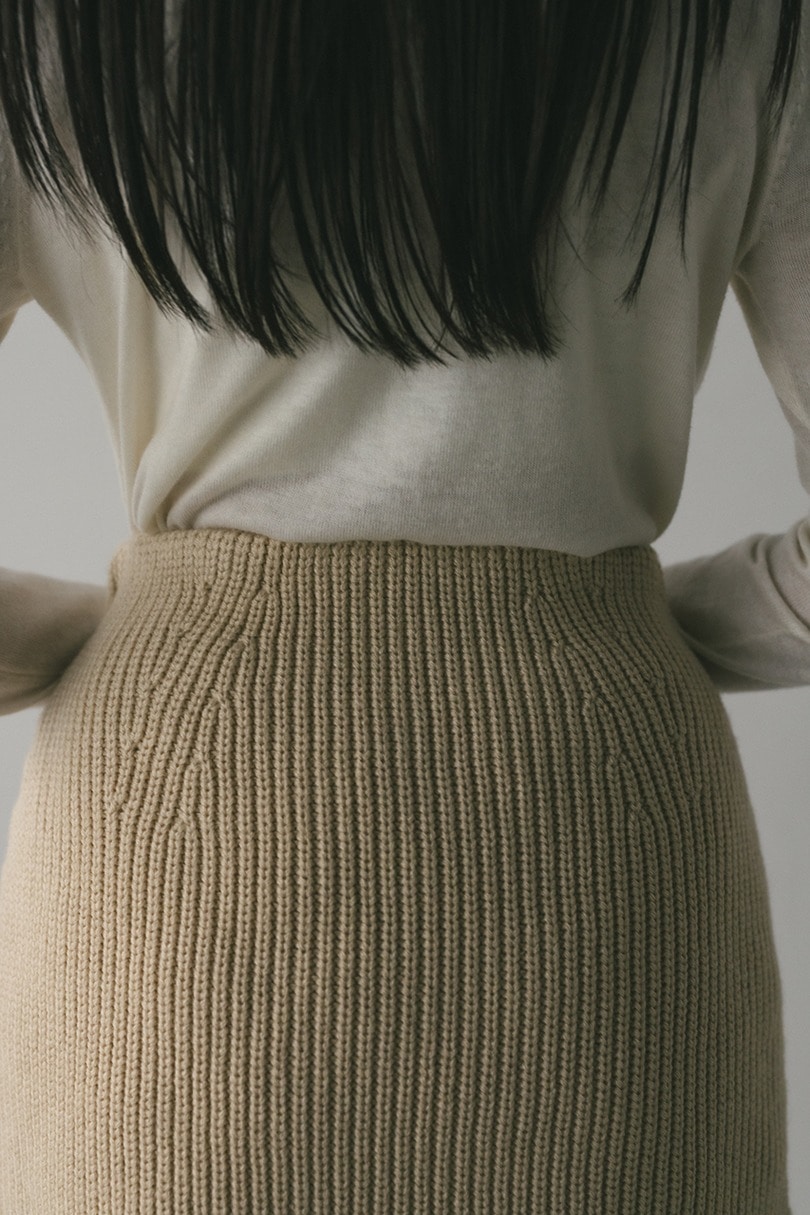 ニットパッファーミニスカート 詳細画像 IVOY 7