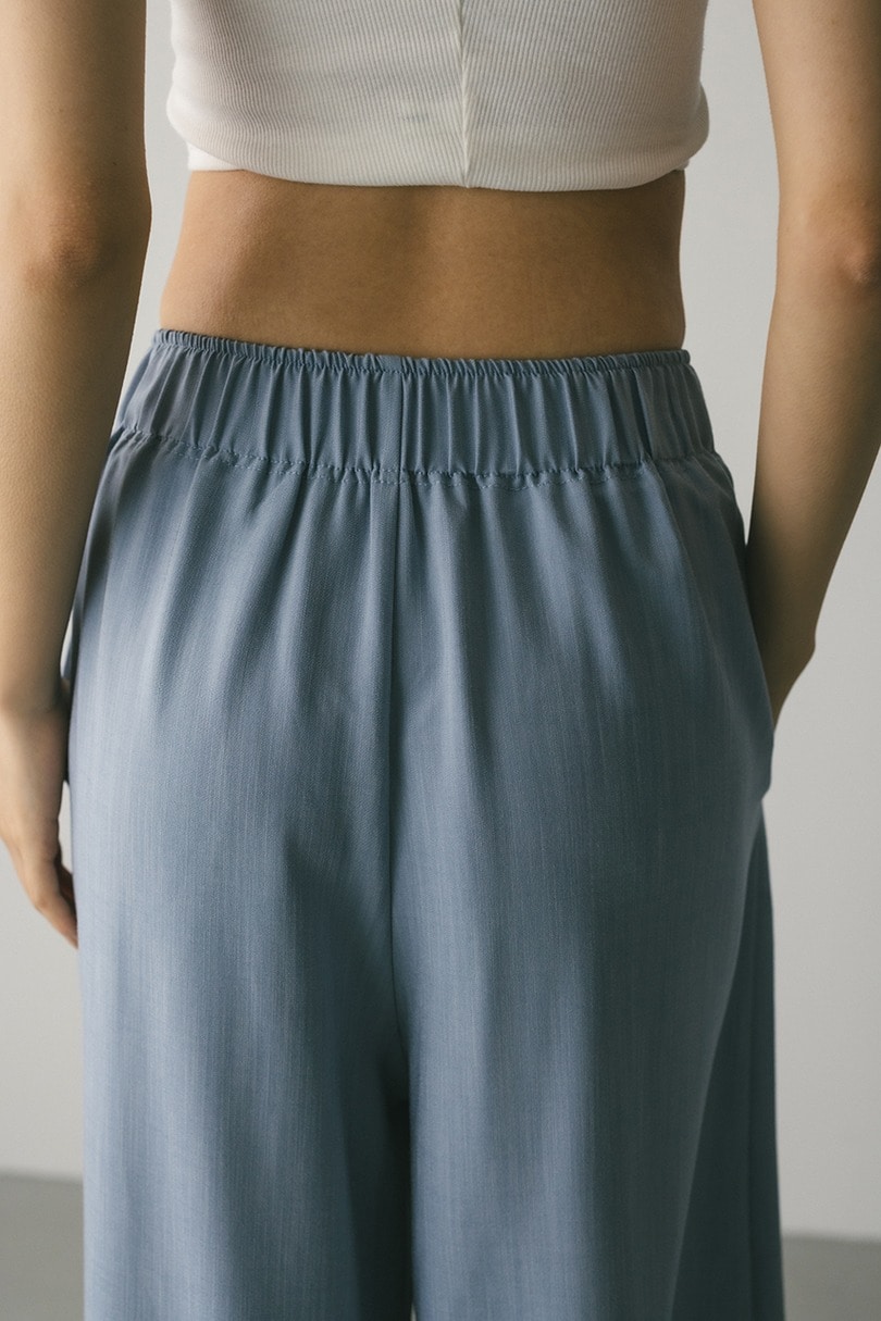 フロントタックワイドパンツ 詳細画像 L/BLU 10