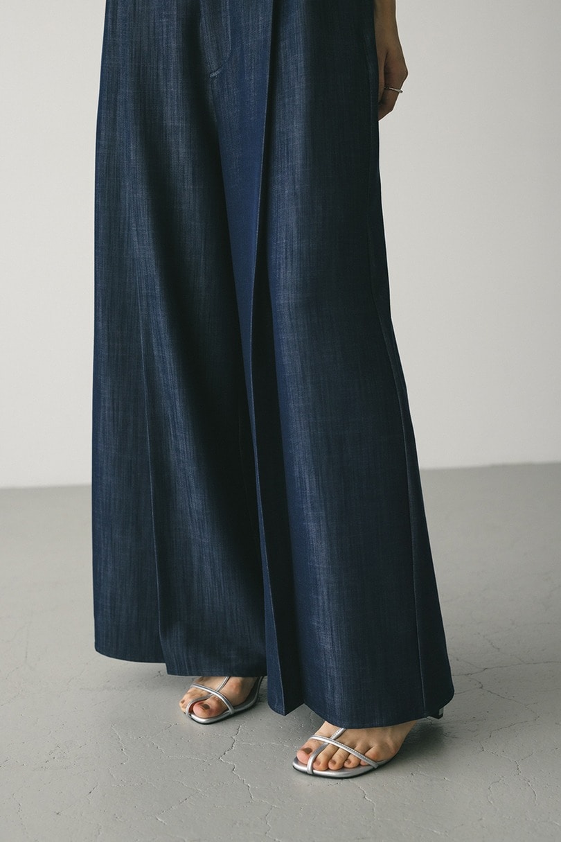 フロントタックワイドパンツ 詳細画像 IDG 10