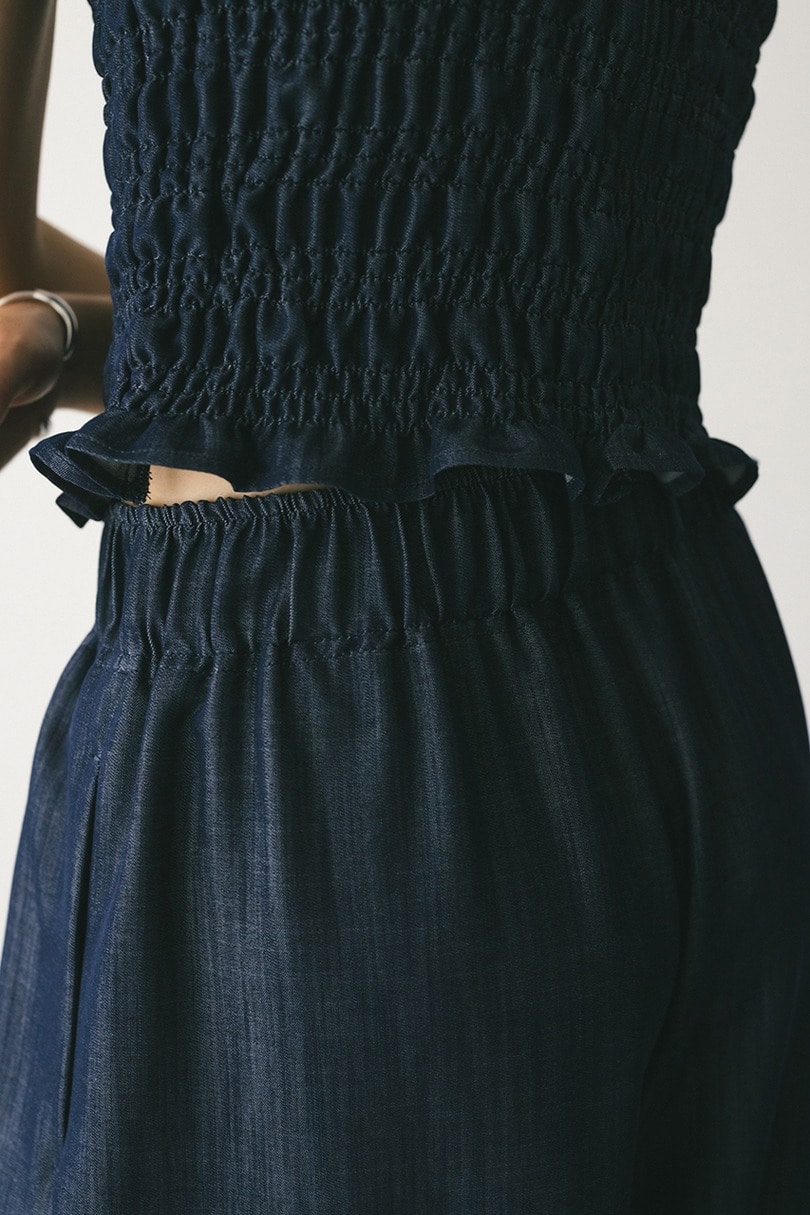 フロントタックワイドパンツ 詳細画像 IDG 11