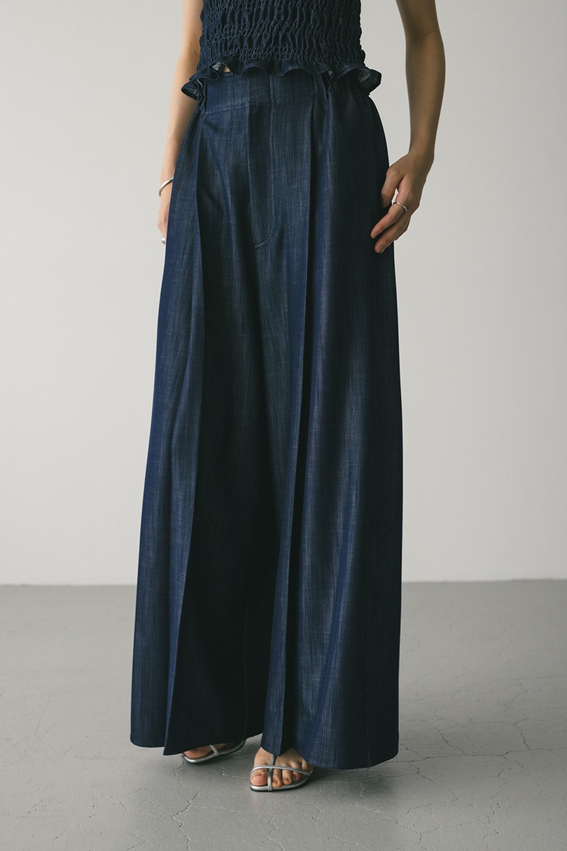 フロントタックワイドパンツ 詳細画像 IDG 5