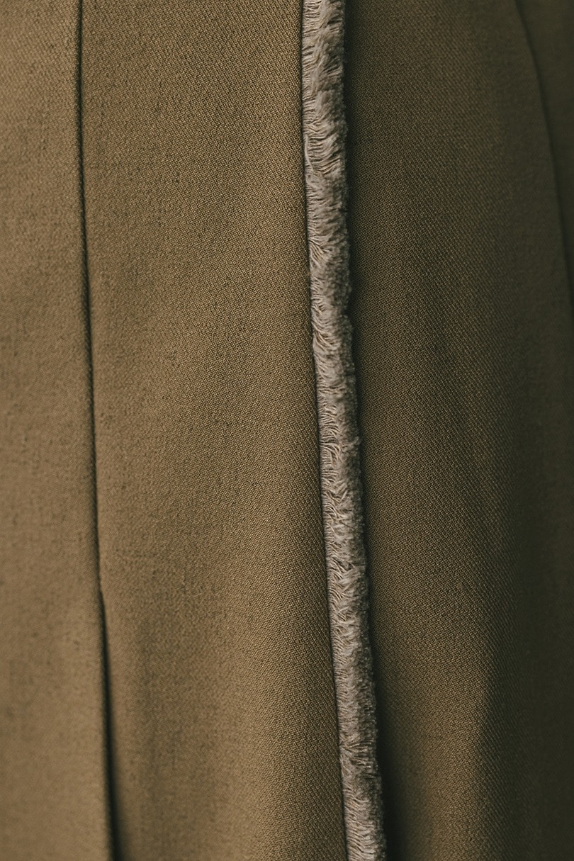 ボックスタックラップスカート 詳細画像 L/BRN 10