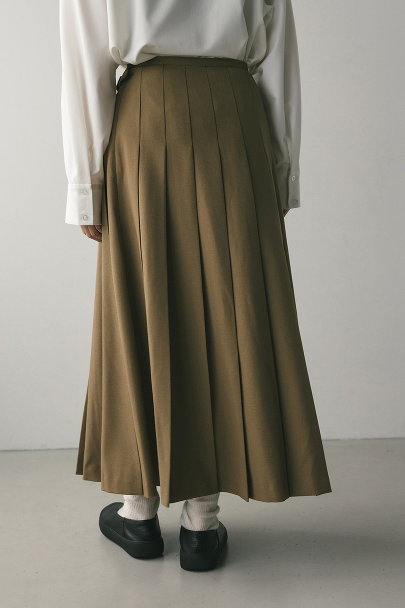 ボックスタックラップスカート 詳細画像 L/BRN 4