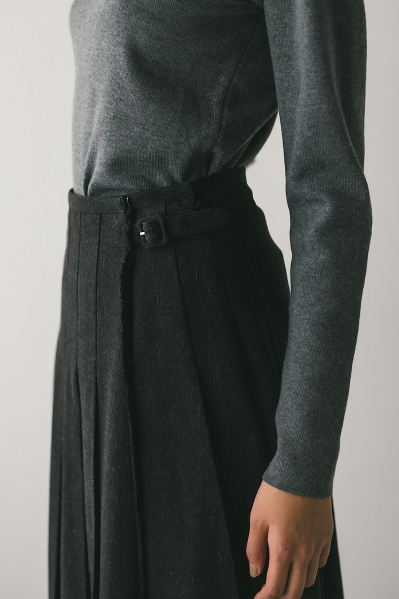 ボックスタックラップスカート 詳細画像 C.GRY 5