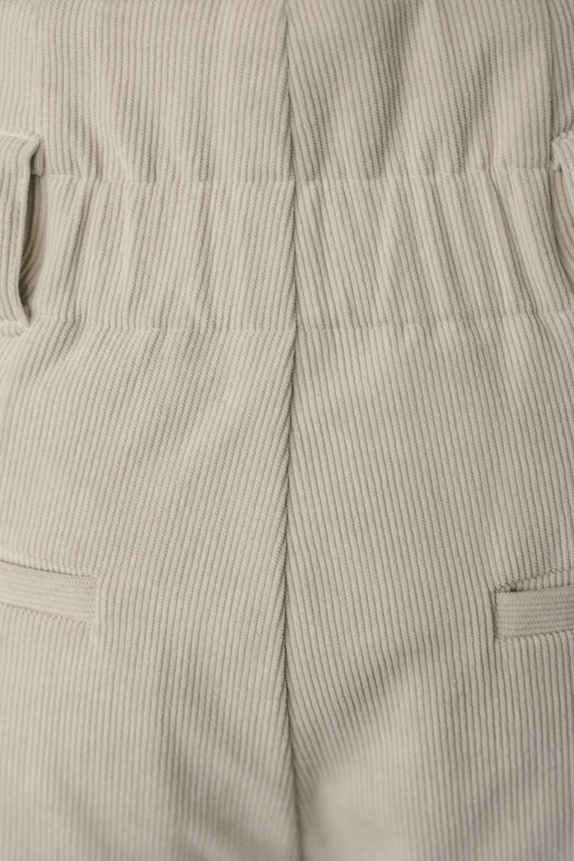 コーデュロイセミフレアパンツ 詳細画像 IVOY 11