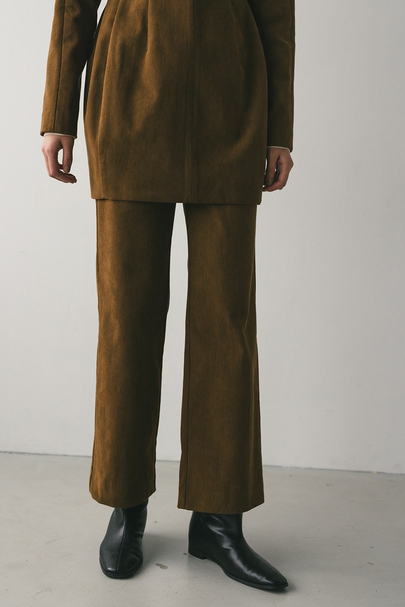 コーデュロイセミフレアパンツ 詳細画像 CAM 4
