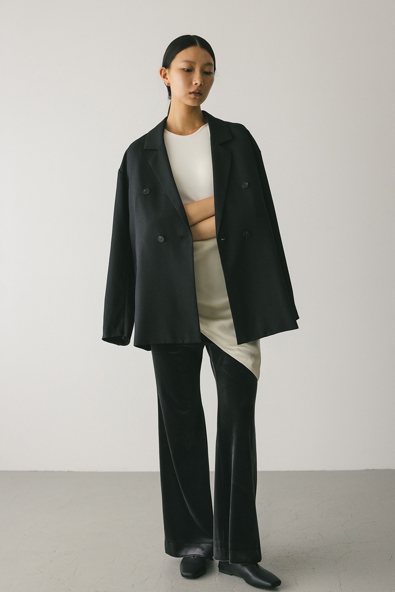 ベロアフレアパンツ 詳細画像 C.GRY 2