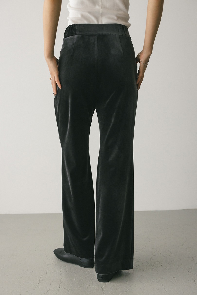 ベロアフレアパンツ 詳細画像 C.GRY 5