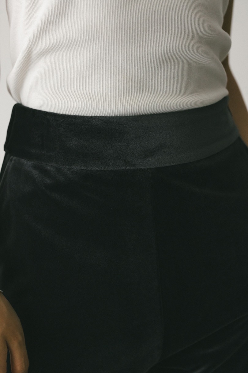 ベロアフレアパンツ 詳細画像 C.GRY 7