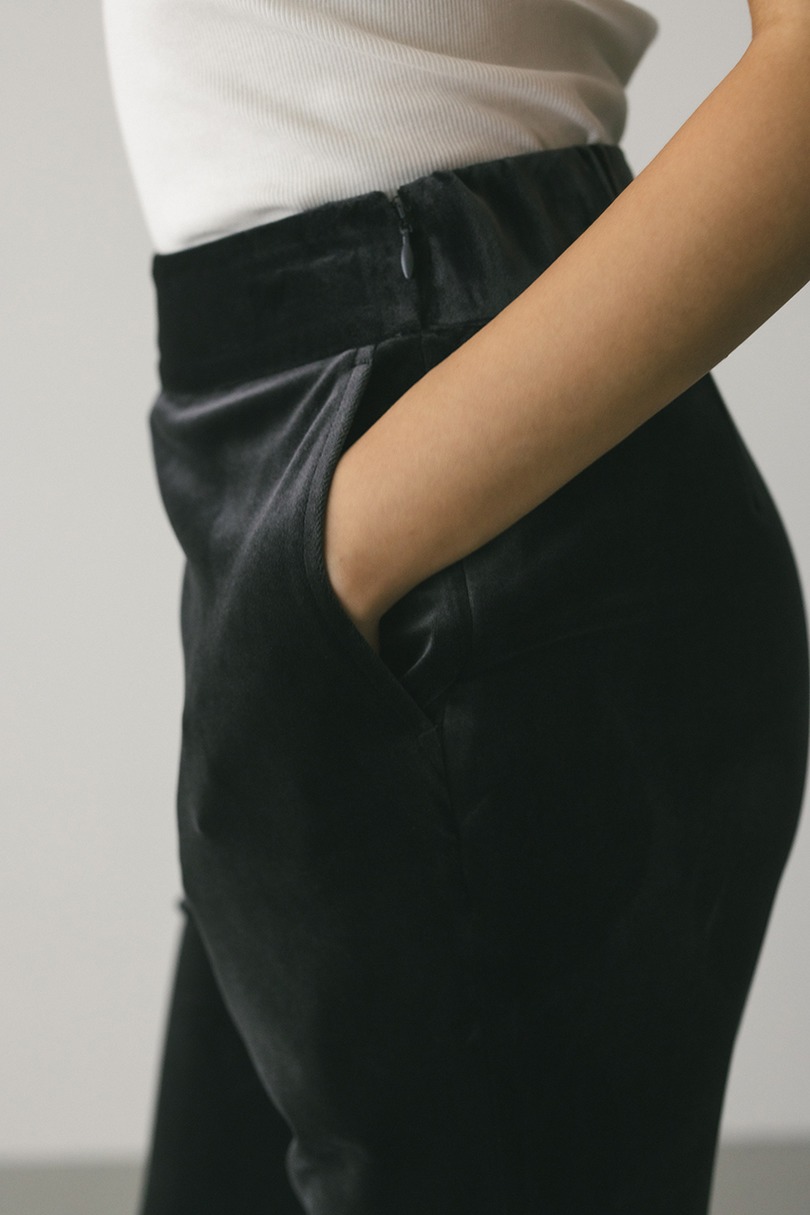 ベロアフレアパンツ 詳細画像 C.GRY 9