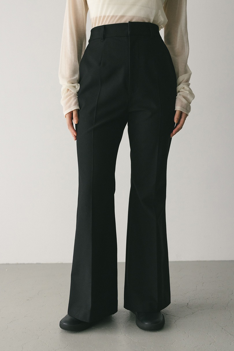 センタープレスフレアパンツ 詳細画像 BLK 3