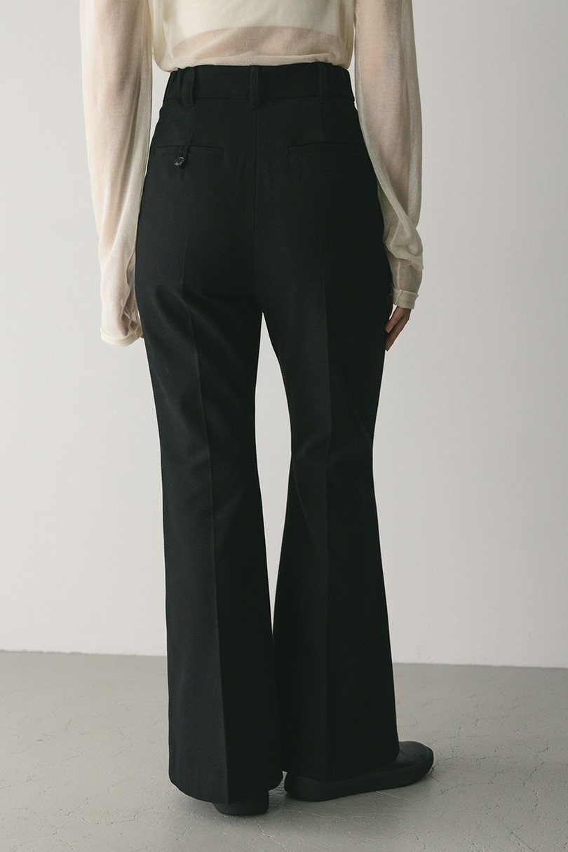 センタープレスフレアパンツ 詳細画像 BLK 4