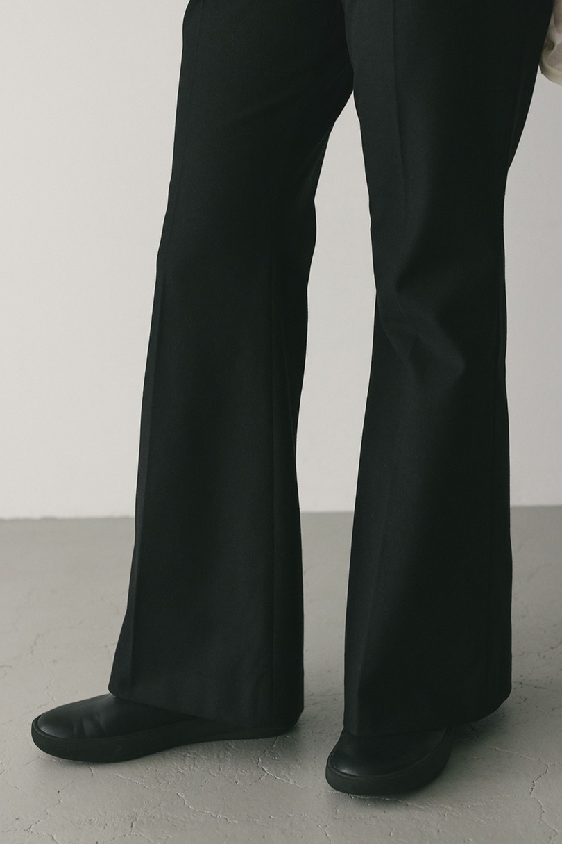 センタープレスフレアパンツ 詳細画像 BLK 7