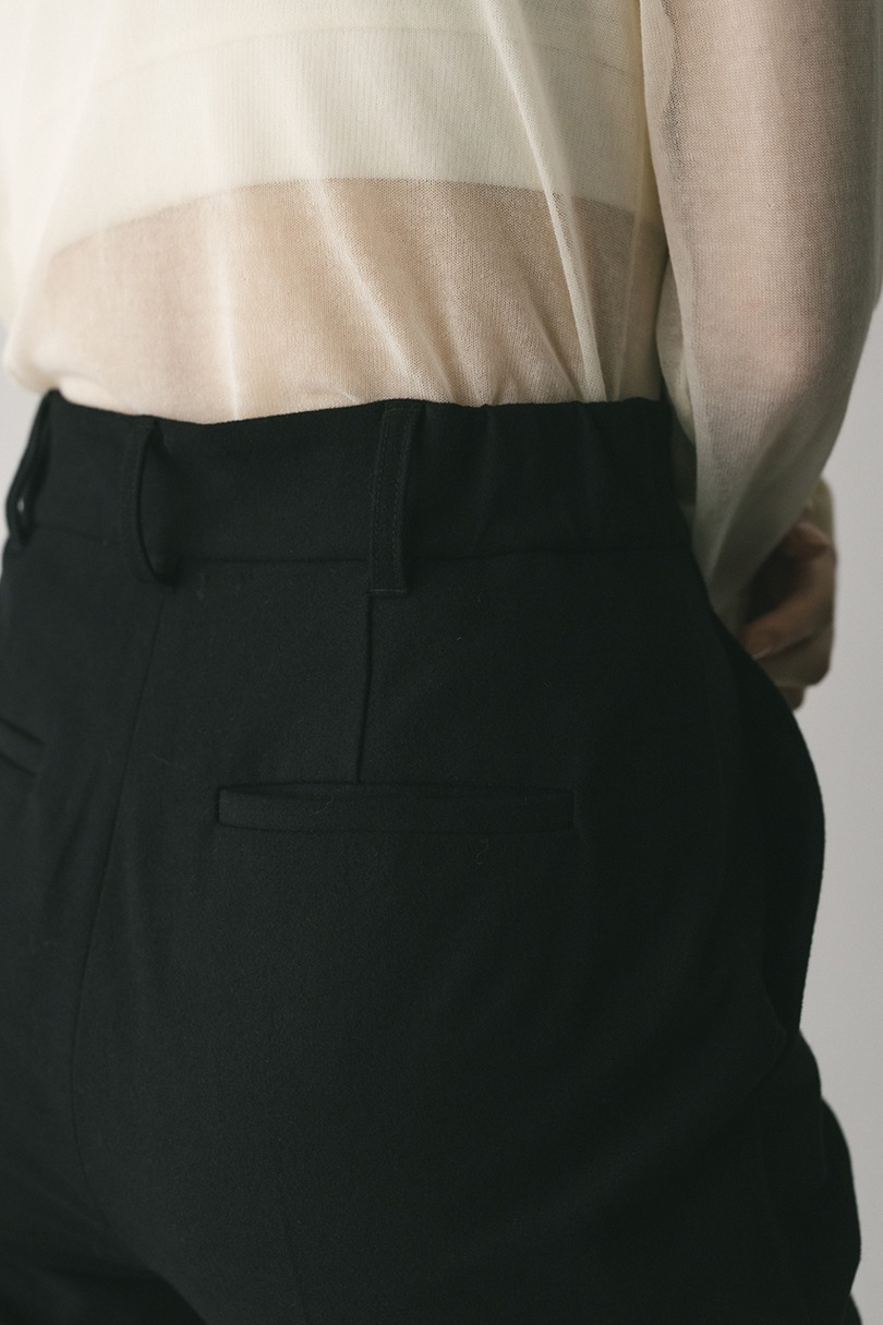 センタープレスフレアパンツ 詳細画像 BLK 9